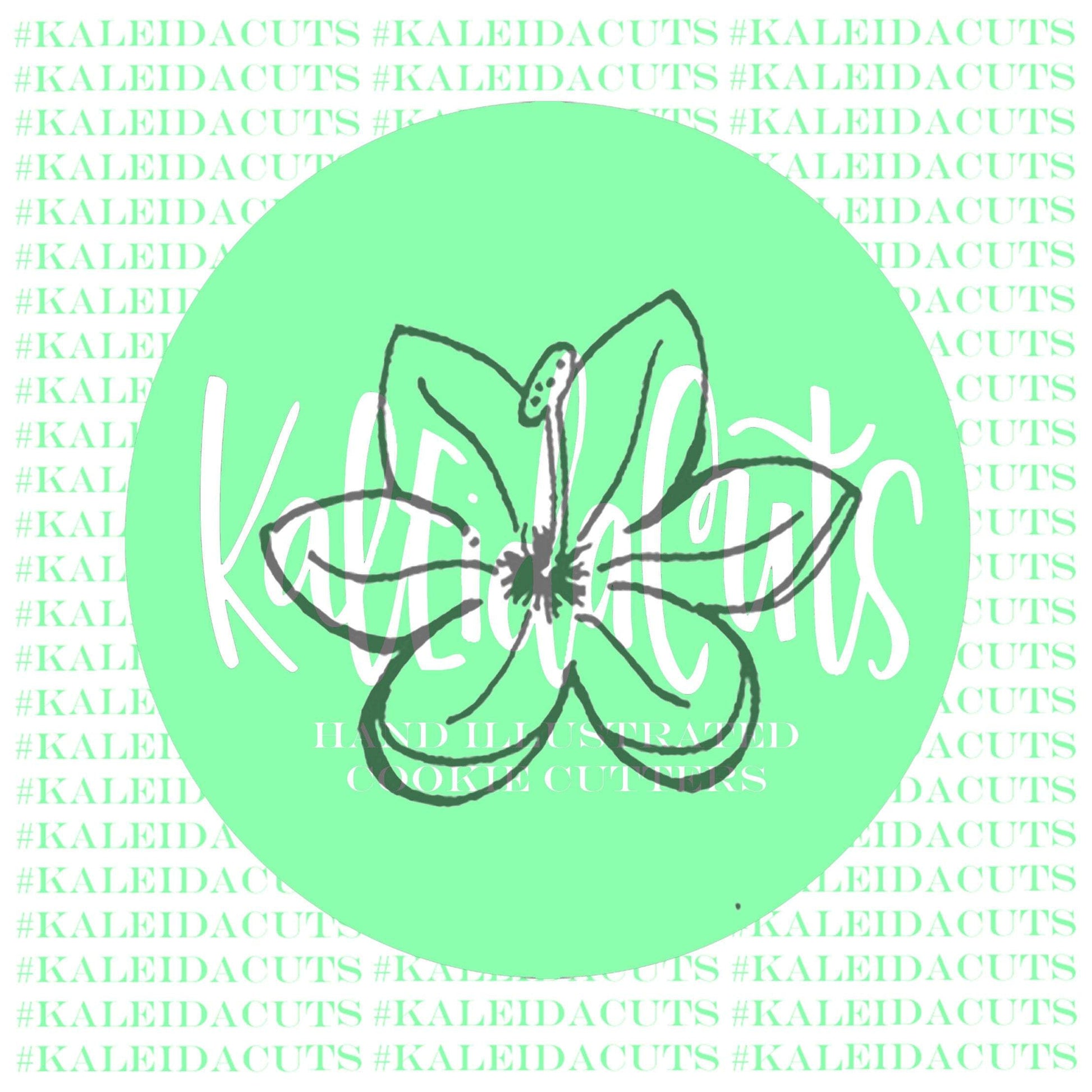 white lily biscuit cutter Lily Cookie Cutter – KaleidaCuts