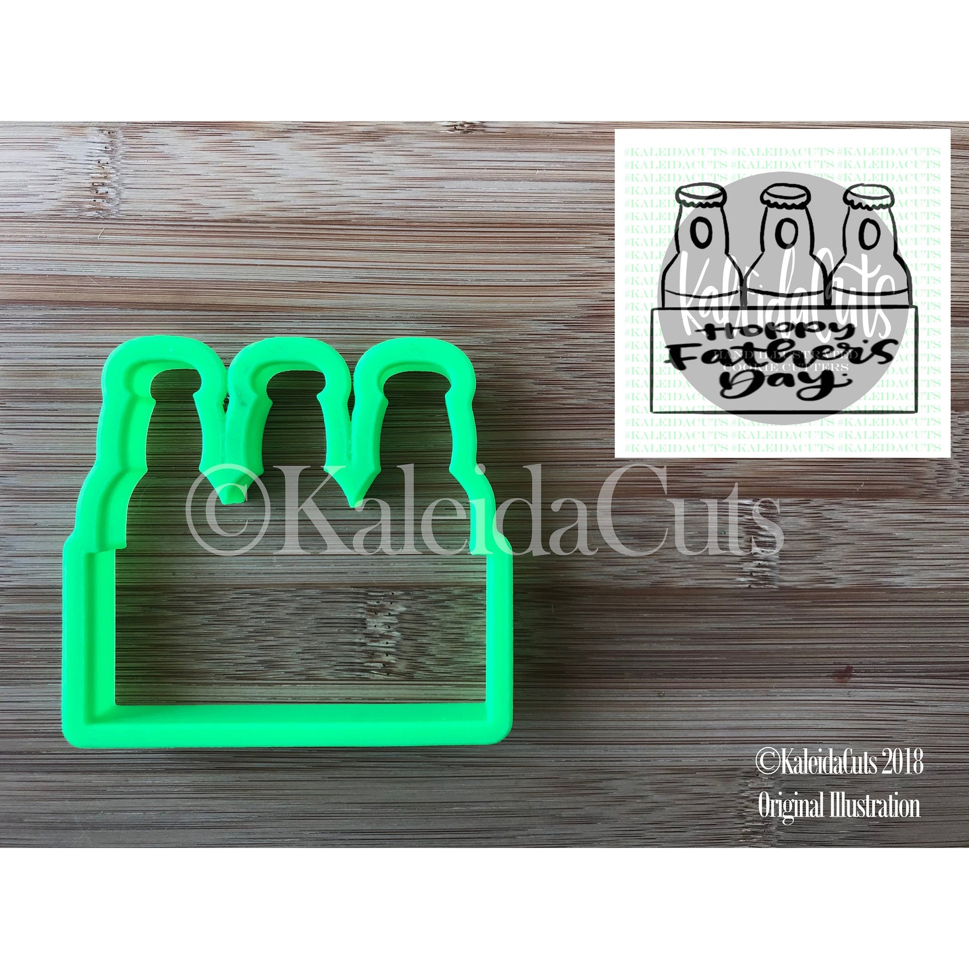 Bottle Plaque Cookie Cutter