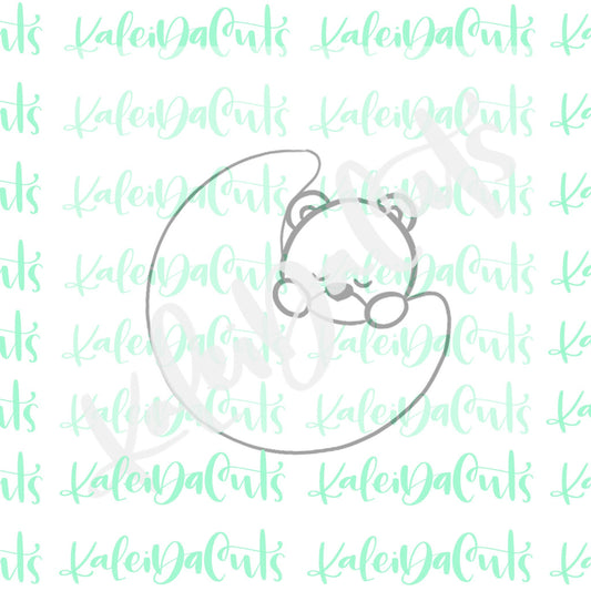 Bear Moon Cookie Cutter