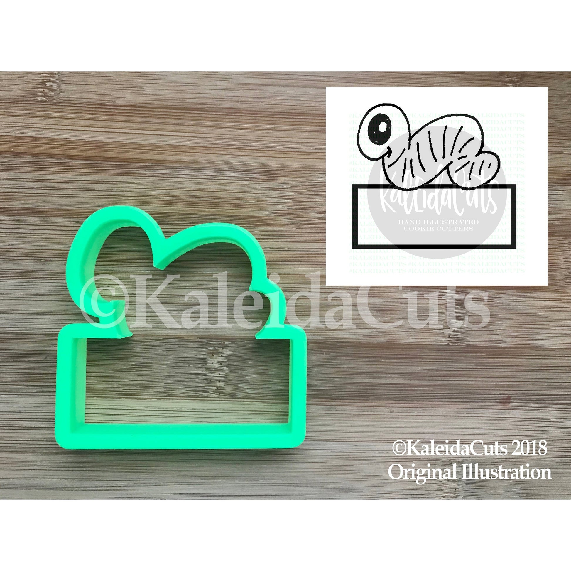 Inch Worm Plaque Cookie Cutter