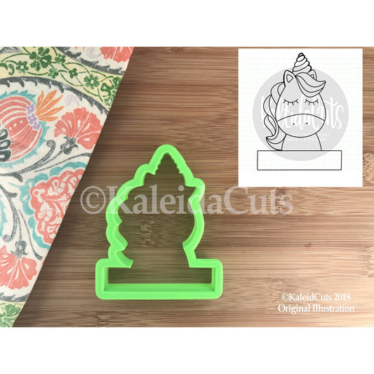 Unicorn Plaque Cookie Cutter