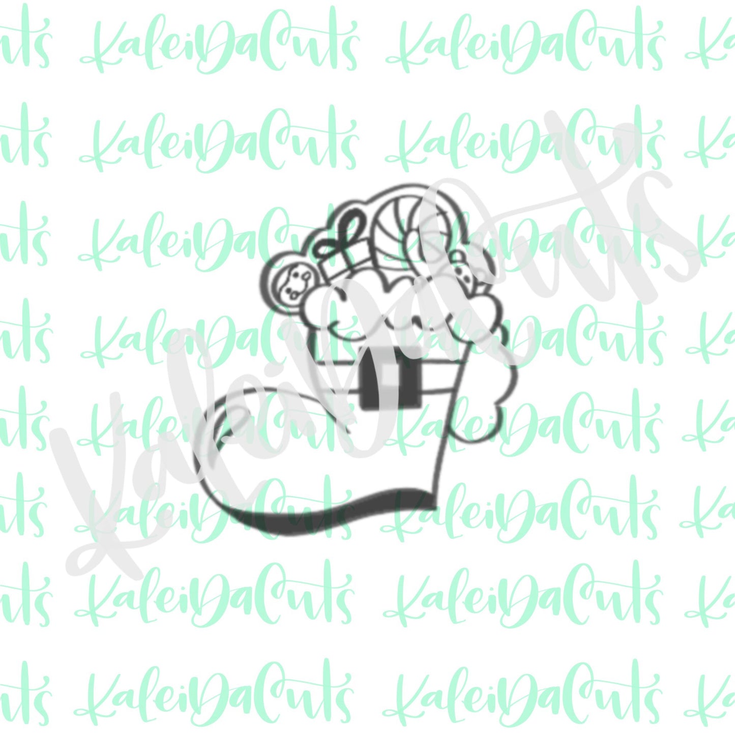 Floral Heart 1 Cookie Cutter