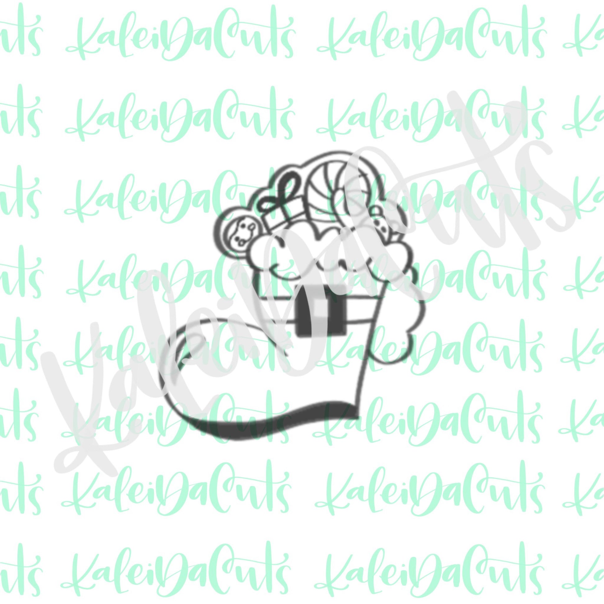 Floral Heart 1 Cookie Cutter