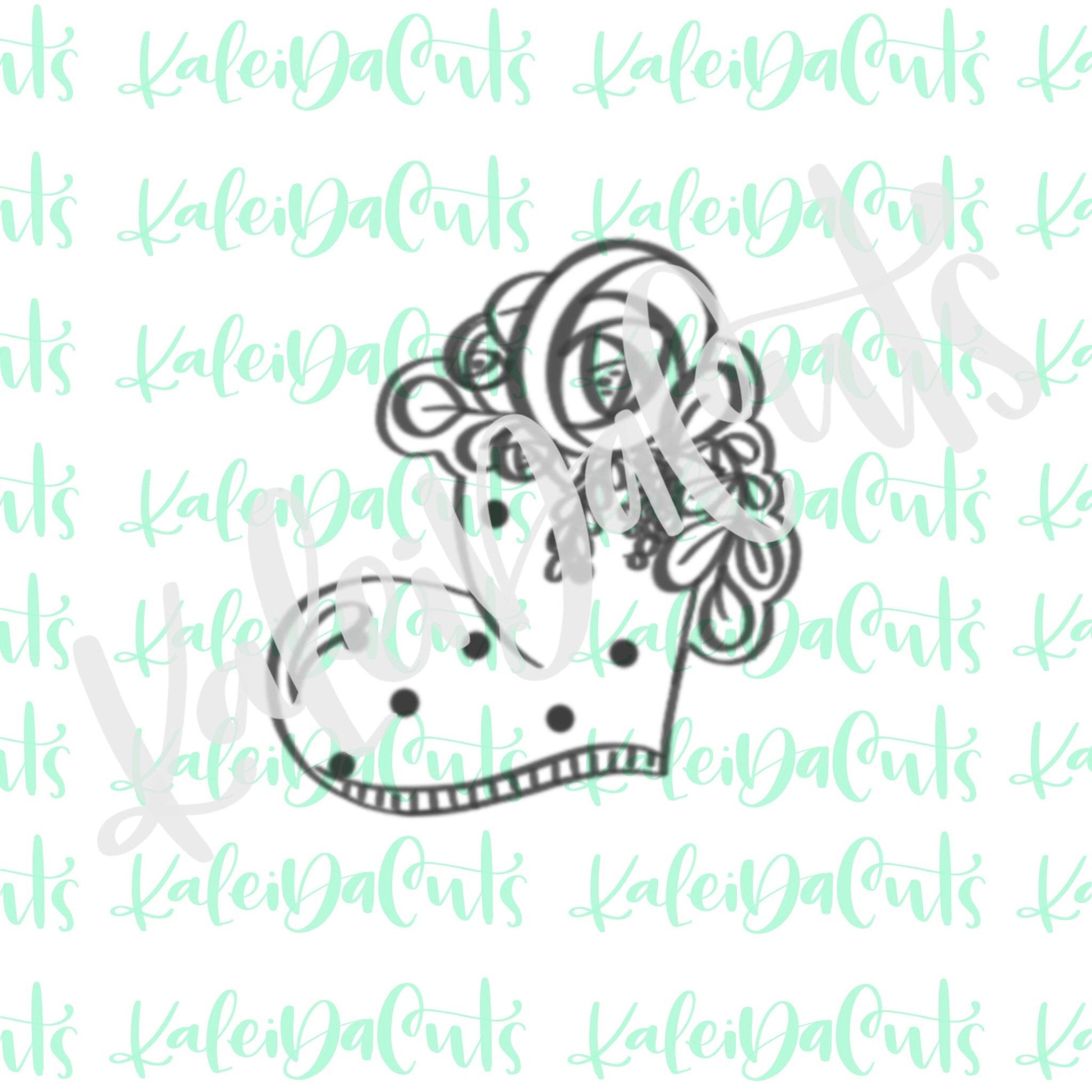 Floral Heart 1 Cookie Cutter