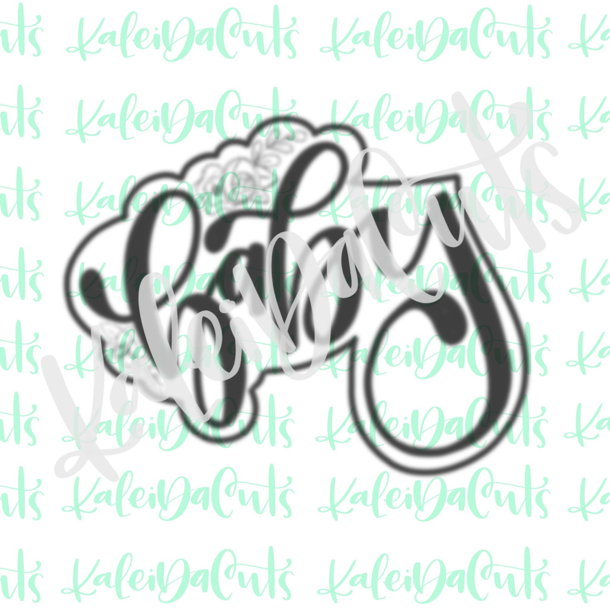 Floral Heart 1 Cookie Cutter