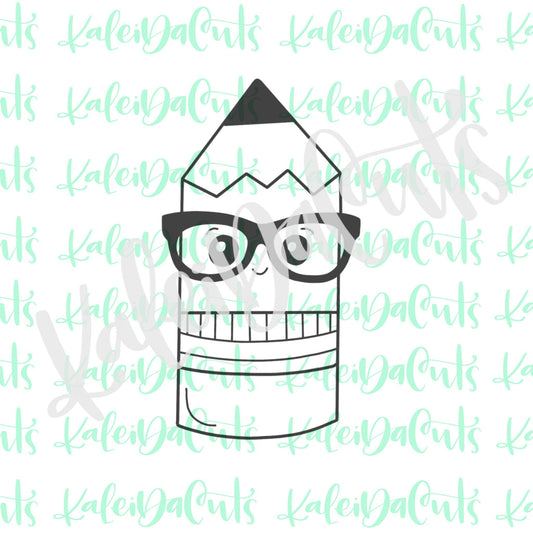 Nerdy Pencil 2.0 Cookie Cutter