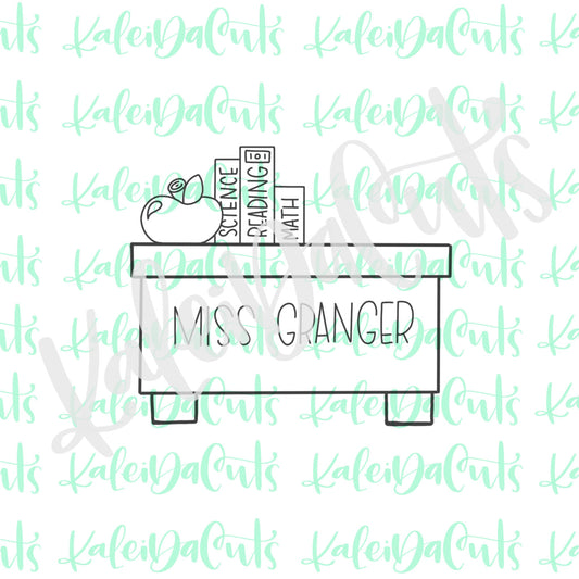 Teacher Desk Cookie Cutter