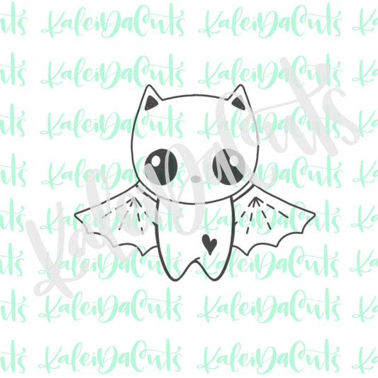 Kawaii Bat Cookie Cutter