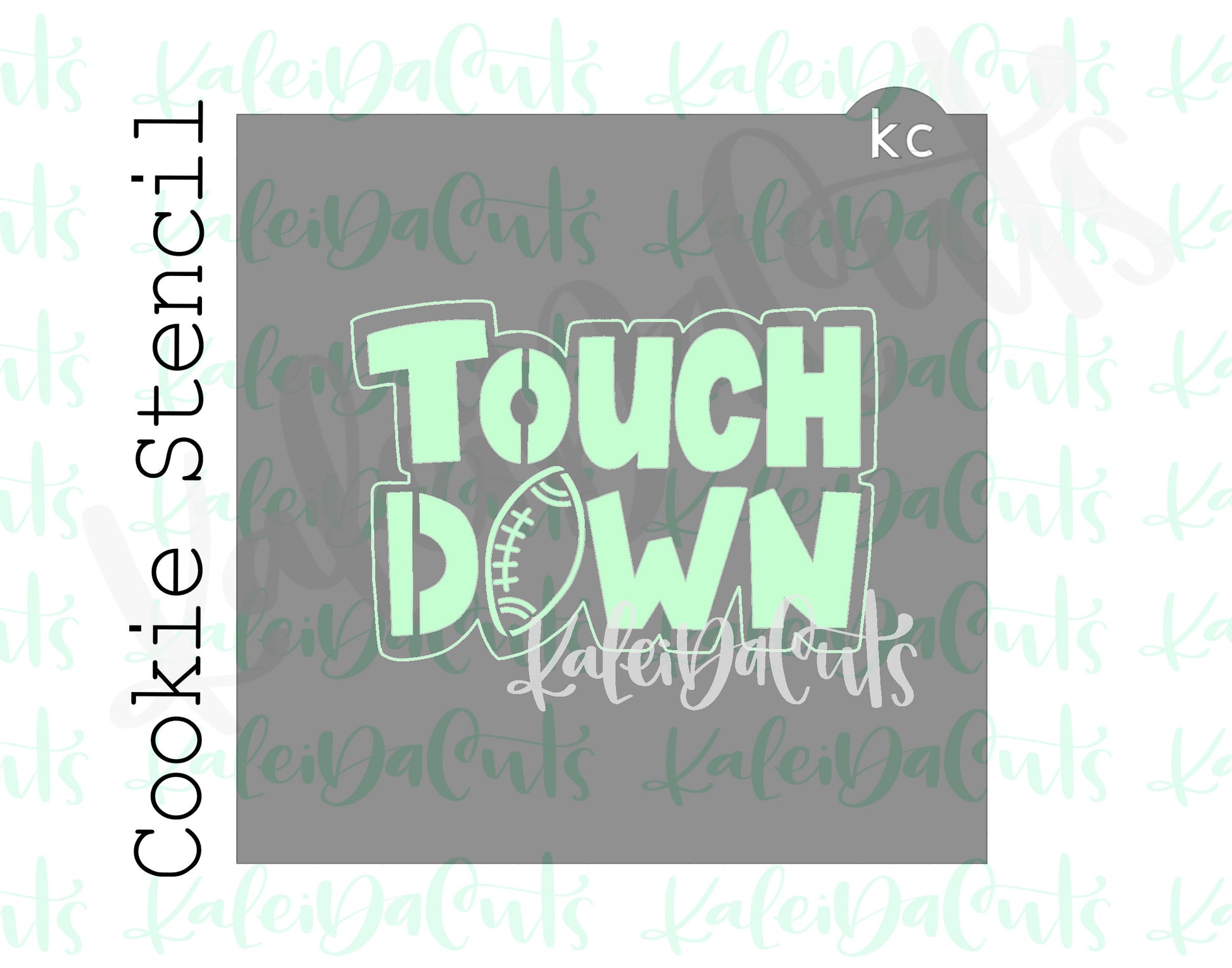4" Touch Down Stencil