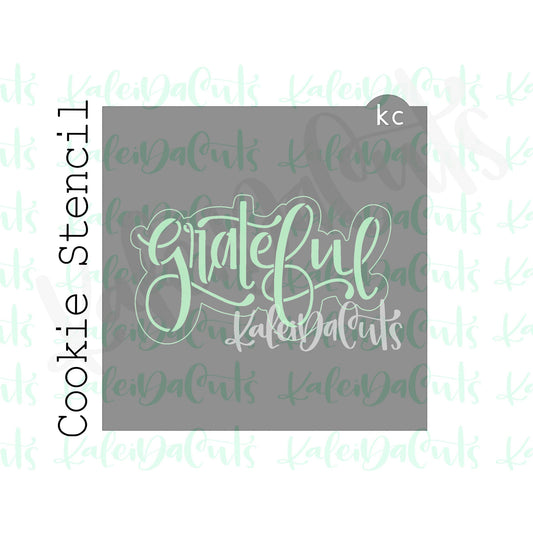 Grateful Stencil