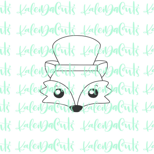 Dapper Fox Cookie Cutter