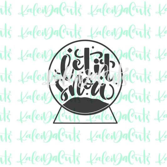 Snow Globe 2 Cookie Cutter