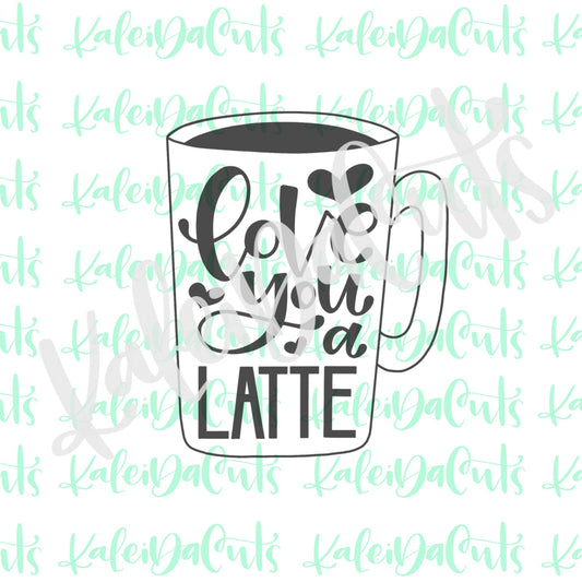 Tall Latte Mug Cookie Cutter