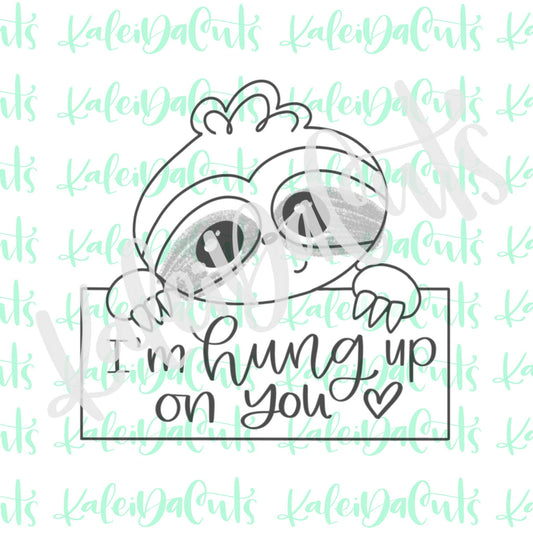 Sloth Plaque Cookie Cutter