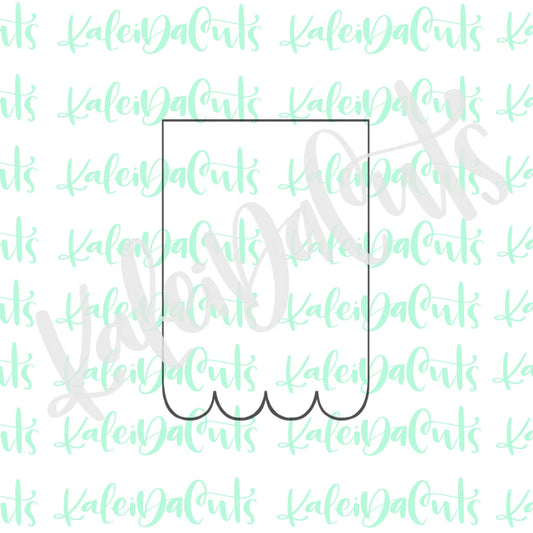 Scalloped Pennant Cookie Cutter