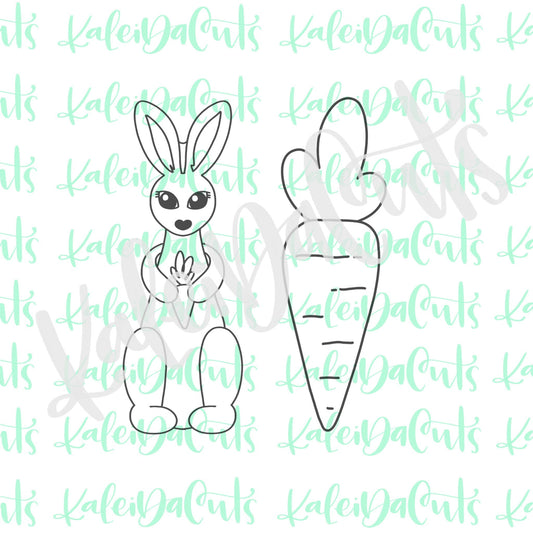 Skinny Easter Set of 2 Cookie Cutters