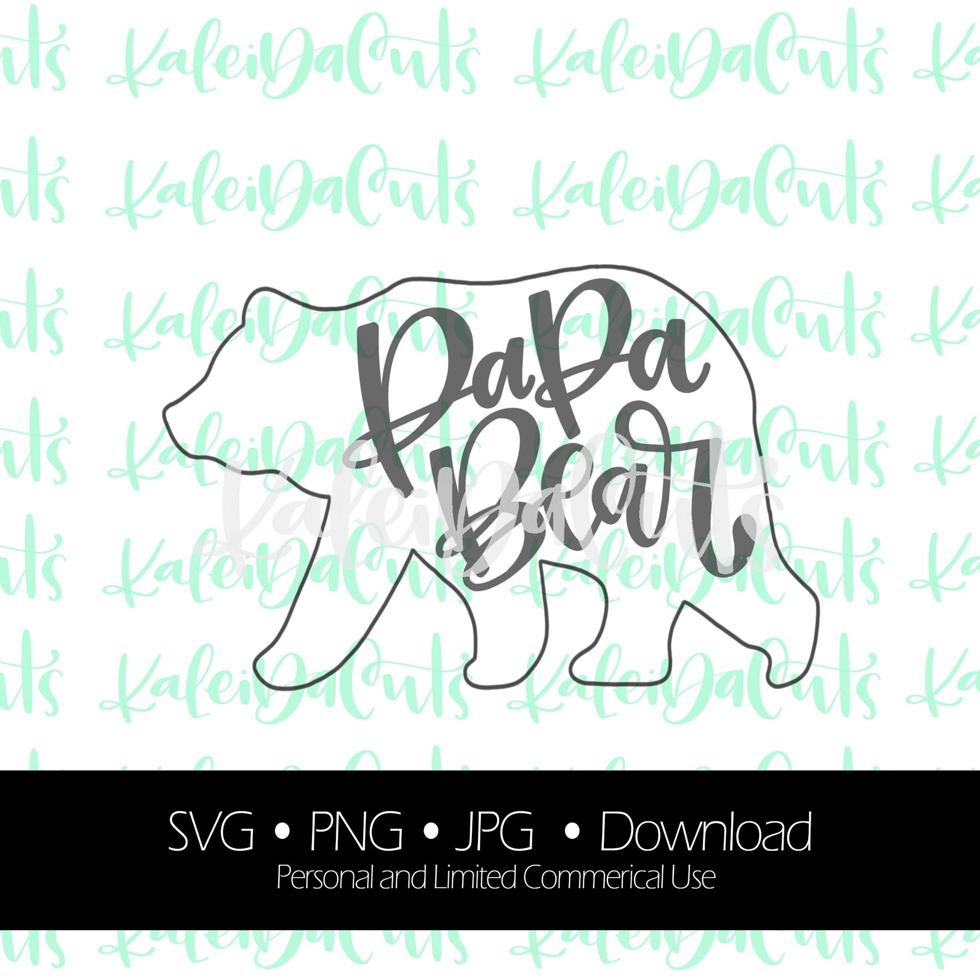 Papa Bear Digital Download.