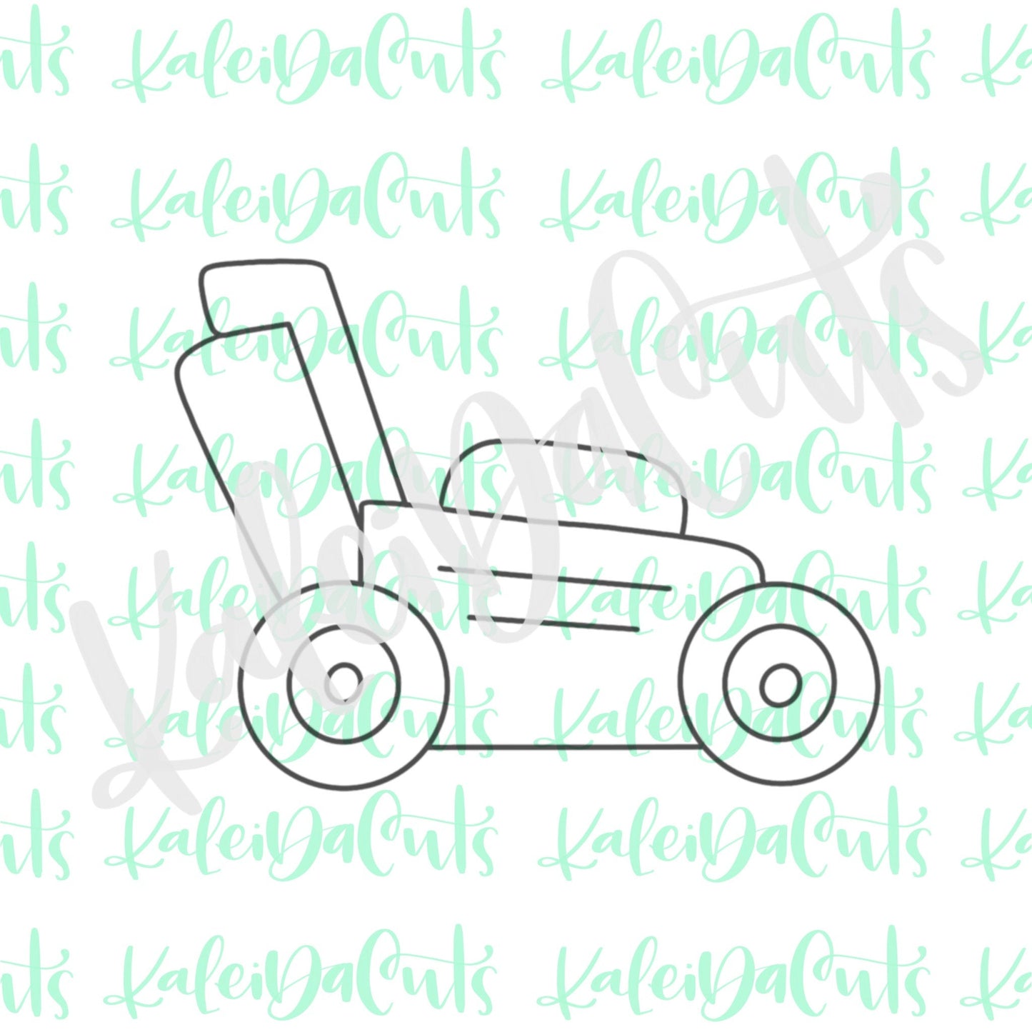 Lawn Mower Cookie Cutter