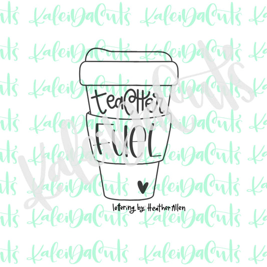 Fuel To Go Cup Cookie Cutter