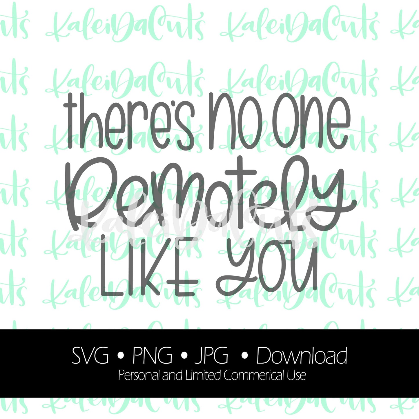 There's No One Remotely Like You - Digital Download.