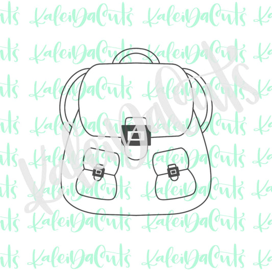 Canvas Backpack Cookie Cutter
