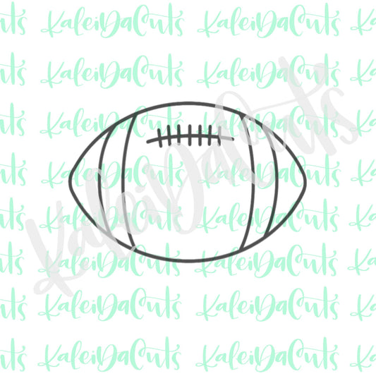 Football Cookie Cutter