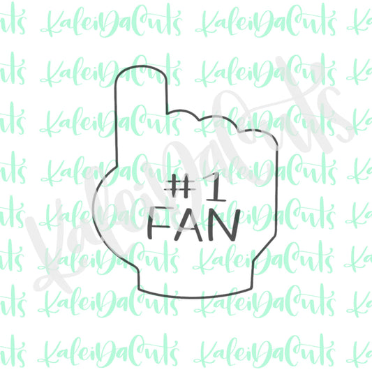 Foam Finger Cookie Cutter