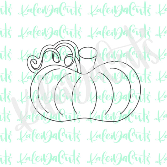 Kawaii Pumpkin Cookie Cutter