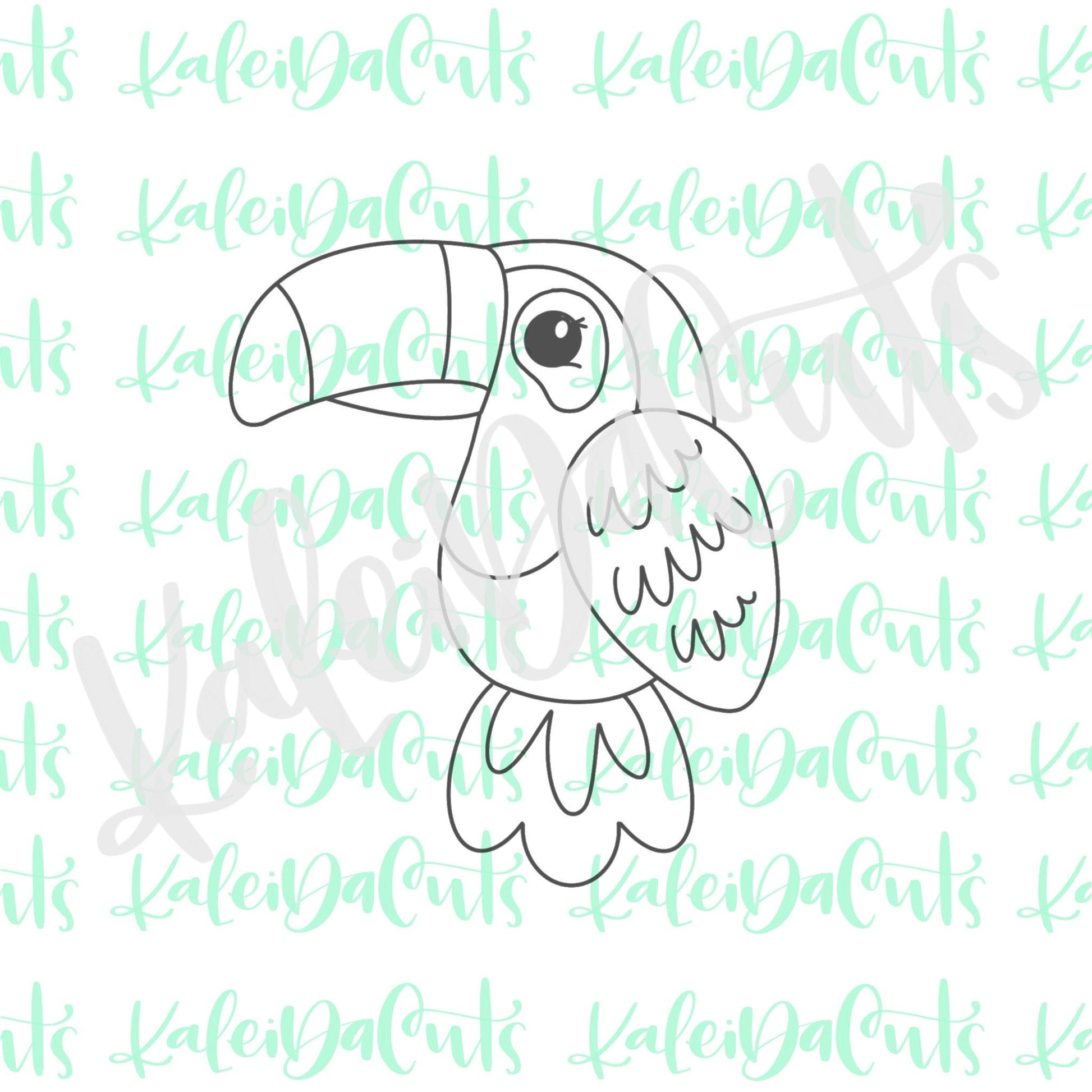 Toucan 2 Cookie Cutter