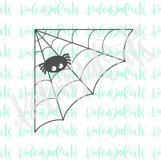 Corner Spiderweb Cookie Cutter