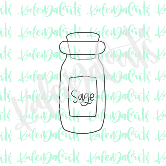 Tincture Jar Cookie Cutter