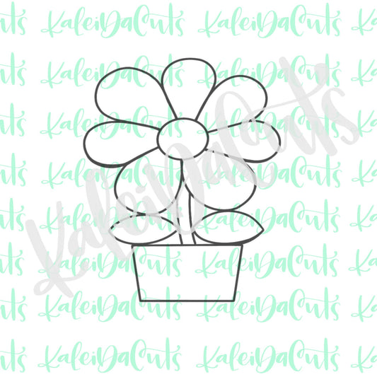 Potted Flower Cookie Cutter