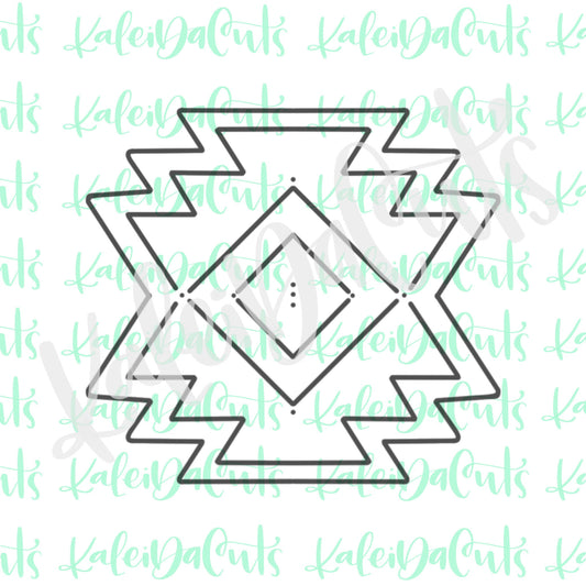 Tribal Plaque 3 Cookie Cutter