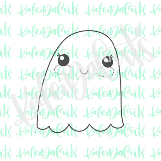 Scallop Ghost Cookie Cutter