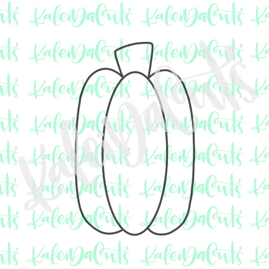Tall Pumpkin Cookie Cutter