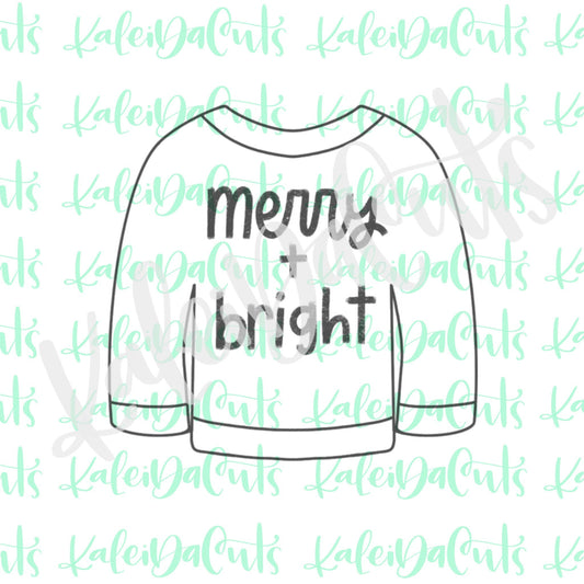 Sweater 3 Cookie Cutter