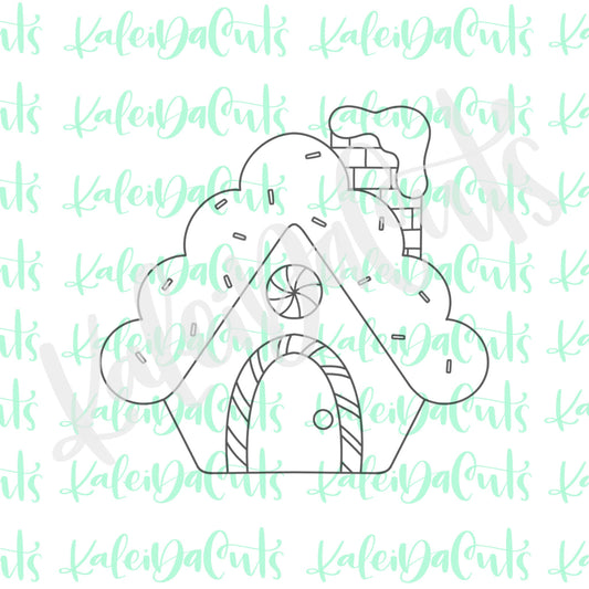 Gingy House 2 Cookie Cutter