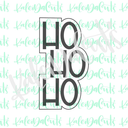 HoHoHo Stick Cookie Cutter