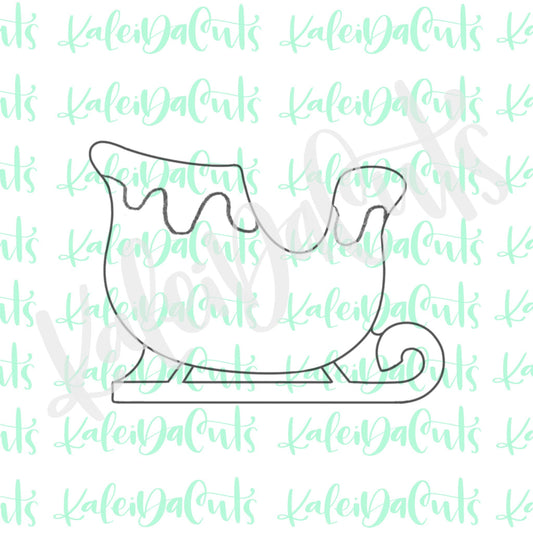 Flying Sleigh Cookie Cutter