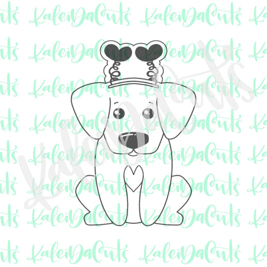 Lab in Love Cookie Cutter