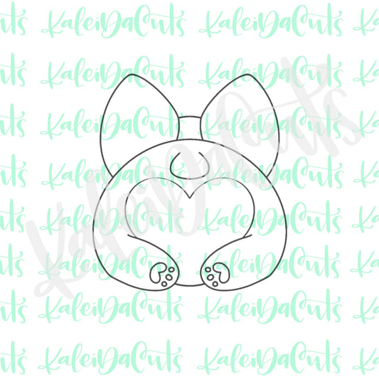 Corgi Butt Cookie Cutter