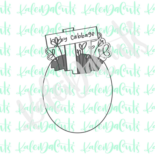 Egg Garden Cookie Cutter