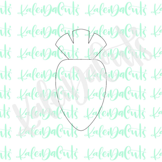 Tall Easter Carrot Cookie Cutter
