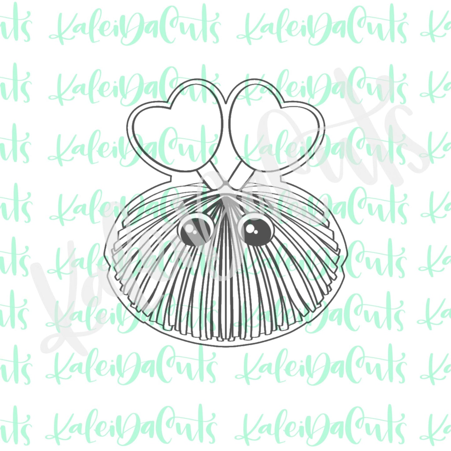 Love Bug Poof Cookie Cutter