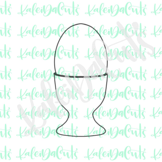 Pedestal Egg Cookie Cutter
