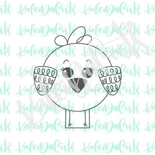 Easter Chick Cookie Cutter