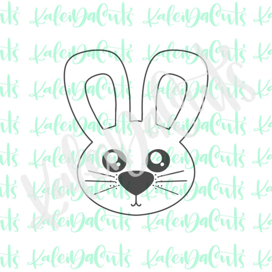 Bunny Face 2019 Cookie Cutter