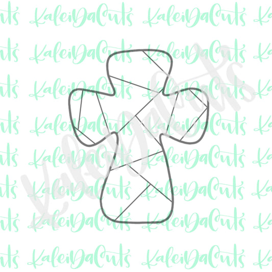 Funky Cross Cookie Cutter