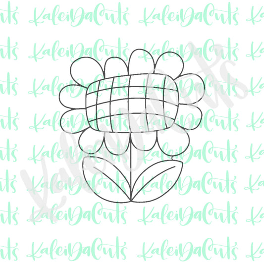 Funky Sunflower 2020 Cookie Cutter