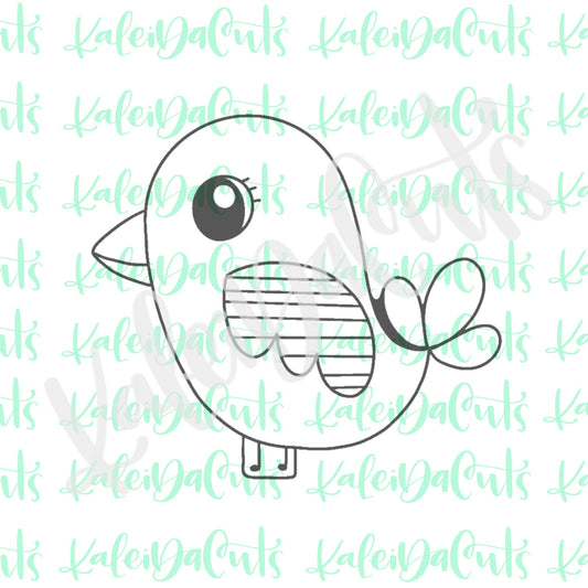 Whimsy Bird 3 Cookie Cutter